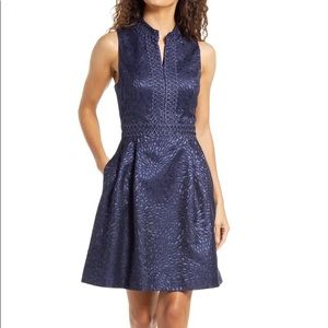 LILLY PULITZER - Franci Metallic Jacquard Dress